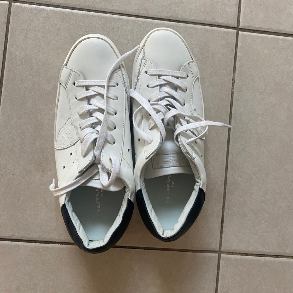 Philippe Model White Sneakers Size 36